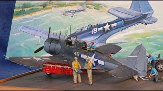 SBD Dauntless 1:32 Trumpeter / Eduard  Full build video