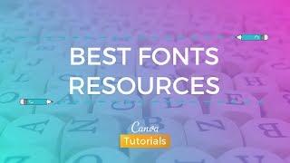 Canva: Best Font & Typography Resources