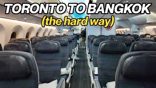 Air Canada Chaos | Toronto to Bangkok Through... Europe