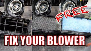 Blower FAILURE? We Show You How To Fix It - BMW F10 M5 and MORE