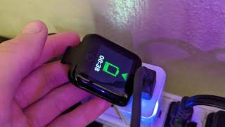 How to charge Smart Bracelet Watch with USB connector #smartwatch #smartbracelet #wishreview #USB