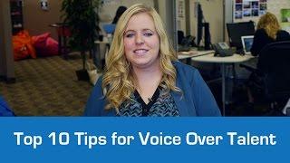 Top 10 Tips for Voice Over Talent