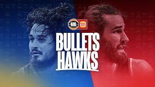 NBL25 Round 14 - Brisbane Bullets vs Illawarra Hawks