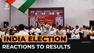 Nationalist leader smashes TV as India’s BJP loses majority in election | Al Jazeera Newsfeed