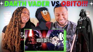 Death Battle! "Darth Vader VS Obito Uchiha (Star Wars VS Naruto)" REACTION!!!