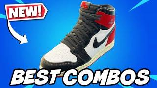 BEST COMBOS FOR *NEW* AIR JORDAN 1 HIGH OG 'BLACK TOE REIMAGINED' SHOE! - Fortnite