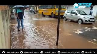 Several parts of Panjim flooded due to heavy rainfall