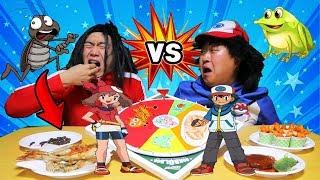 도깨비 VS 낭만꾼 복불복 먹방대결 개구리편~~!