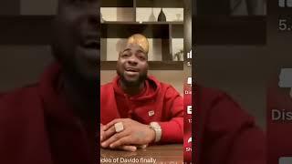 Davido Finally speaking out about His Son Ifeanyi death