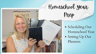 Setting Up Planners and Schedules for a New Homeschool Year