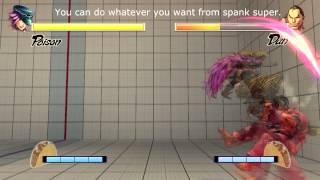 SF4 Remix (Post-Halloween) Poison Combo Stuff