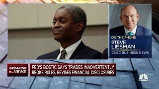 Atlanta Fed President Bostic held more than $50K in Treasurys