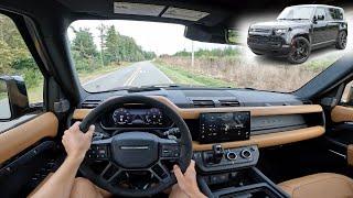 2024 Land Rover Defender 110 V8 | POV Walkaround and Test Drive ASMR