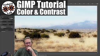 Better Color & Contrast  - GIMP Beginner Levels, Layers, & Layer Modes Tutorial