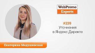 Уточнения в Яндекс Директ. TV #239