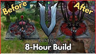 V Rising Castle Build Timelapse  - "Church of the Damned"