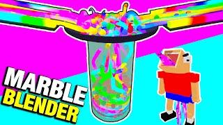 I put 2000 Marbles in a Blender... Timmy's Snack Time & Ancient CITY Marble Run - Marble World