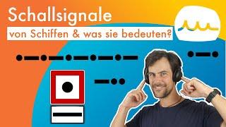 Schallsignale SBF See Theorie Prüfung