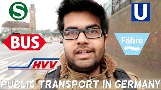 Using Public Transport in Germany (Hamburg)