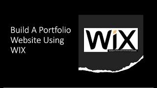Portfolio website with Wix: ALX milestone 14