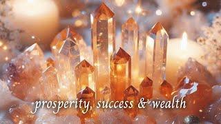 10K Affirmations: Wealth & Success HYPNOSIS Citrine Energy for Prosperity & Abundance!