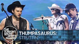 Thumpasaurus: Struttin' | The Tonight Show Starring Jimmy Fallon