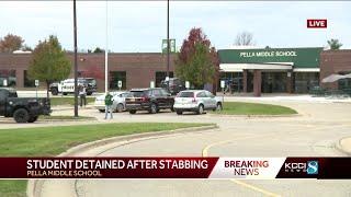 2 students stabbed, 1 detained at Pella Middle School