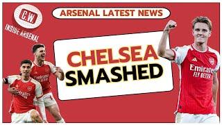 Arsenal latest news: Chelsea SMASHED! Odegaard's quality | Partey's superb return | Player ratings