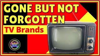 Commercials of TV brands that no longer exist - Gone but not forgotten - 60s, 70s & 80s Nostalgia