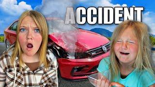 She Crashed her Car!