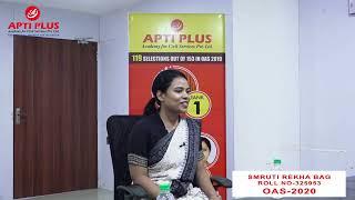 SMRUTIREKHA BAG - Rank 303 -  OAS 2020 - 21  Mock Interview-APTI PLUS