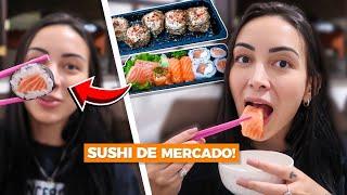 PROVANDO COMIDA JAPONESA DE MERCADO