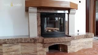 Классический камин Jotul - работа NORDKAMIN.BY