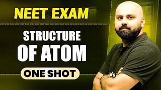 STRUCTURE OF ATOM in 1 Shot || All Concepts & PYQs Covered || Prachand NEET