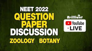 NEET 2022 | Question Paper Discussion | ZOOLOGY & BOTANY