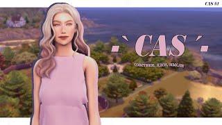 -` советы для cas ´-  создаем персонажей  ts4 sims 4