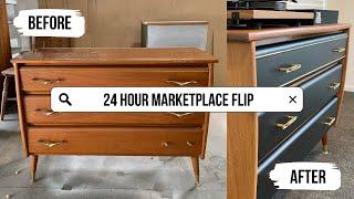 Furniture Flip from start to end - My process to buy, makeover, and resell (in 24 hours)