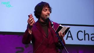 Wine in a can?! Edinburgh festival comedian Marcel Lucont at Chortle's Fast Fringe
