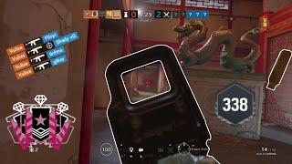 What A Level 300+ Looks Like -Rainbow Six Siege: Console Diamond Ranked