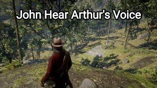 John hear Arthur's Last Word at Beaver Hollow in Epilogue - Red Dead Redemption 2