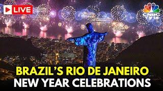 Brazil New Year 2025 LIVE: Spectacular Festival of the Traditional Fireworks In Rio De Janeiro |N18G