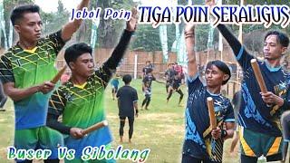 Putaran Pertama Turnamen Bola Kasti Dandim Cup Sumenep 2024 || Buser Vs Sibolang