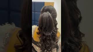 Hair tutorial  reception ponytail ️….#hairtutorial #hairstylist #hairtransformation #music