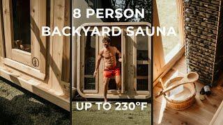 8 Person Traditional Cabin Sauna: FULL REVIEW