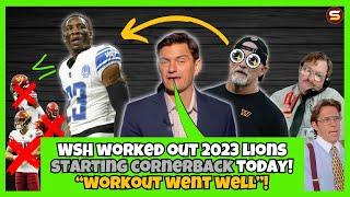 WSH Works Out Lions 2023 Starting CB! "Work Out Went Well"! Lions Fans MISS HIM! BSJ REPLACEMENT?