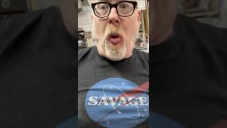 #AdamSavage Drops a One-of-a-Kind Object