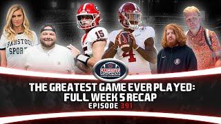 THE GREATEST GAME EVER PLAYED: FULL WEEK 5 RECAP