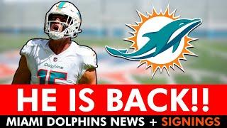 Miami Dolphins Make 4 Roster Moves Including Two Signings! Jaelan Phillips is BACK! Dolphins News