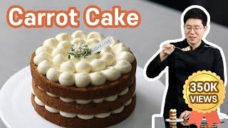 Mother-of-all Carrot Cakes | Moist cake sheet & balanced cream cheese frosting