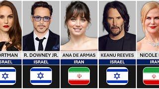 List Celebrities Who Support Iran or Israel